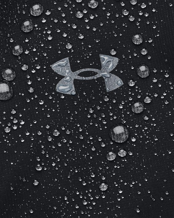 Veste UA Outrun The Rain pour hommes, Black, pdpMainDesktop image number 4